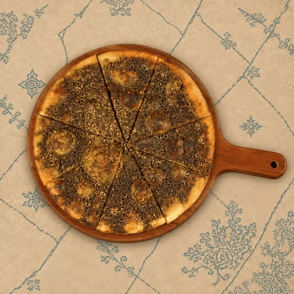 منقوشة زعتر — شناشيل