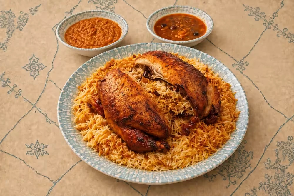 دجاج محشي — شناشيل